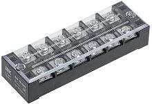 Блок зажимов наборный IEK БЗН ТВ-4506 6 пар 4,5мм2 45A картинка 